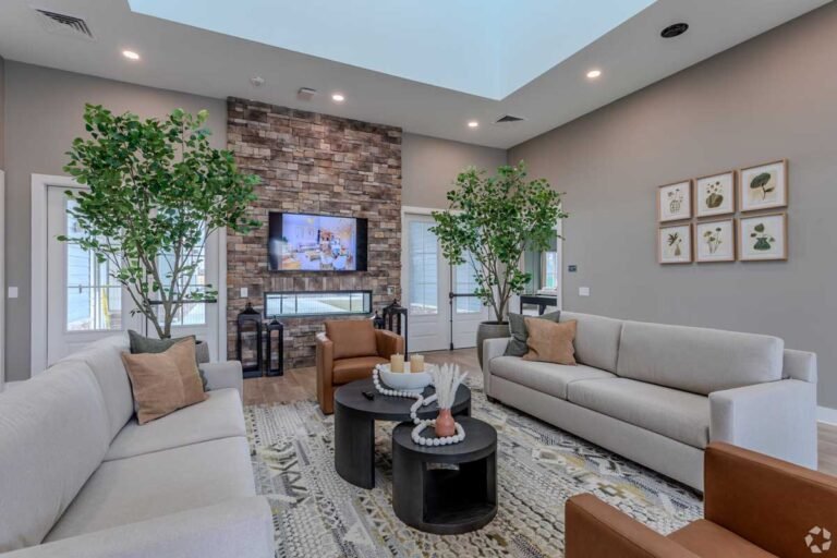 Comfortable Welcoming Lobby – Village Gate at Knightdale Comfortable Welcoming Lobby - Village Gate at Knightdale